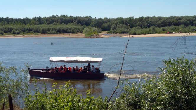 Niewiele osób wie o tej plaży nad Wisłą. Nazwa w pełni oddaje jej urok