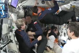 Sławosz Uznański-Wiśniewski zameldował się na Międzynarodowej Stacji Kosmicznej