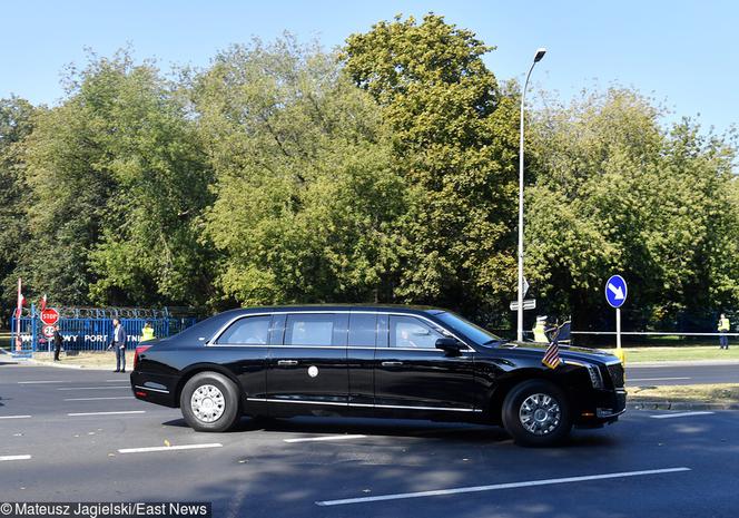 Cadillac One w Warszawie. Wizyta wiceprezydenta Stanów Zjednoczonych Michaela Pence’a w Polsce