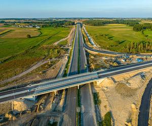 Obwodnica Łomży - plac budowy w sierpniu 2024