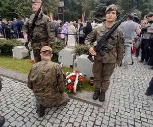 81. rocznica wybuchu Powstania Warszawskiego. Uroczystości przy pomniku Gloria Victis