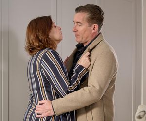 Na Wspólnej odc. 4002: Lew Nalepa (Przemysław Sadowski), Weronika (Renata Dancewicz)