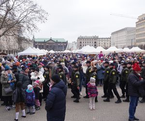 Kiermasz i inscenizacja na Placu Wolności z okazji Kaziuka Wileńskiego