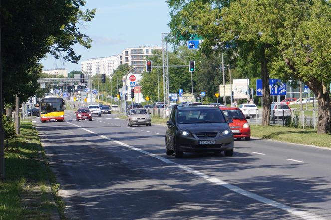 Kielce. Ulica Warszawska