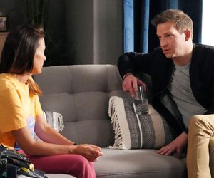 Barwy szczęścia odc. 3064. Łukasz (Michał Rolnicki), Kasia (Katarzyna Glinka)