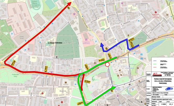Tramwaj na Jar: Najruchliwsze skrzyżowanie w Toruniu do remontu. Jak pojedziemy przez plac NOT?