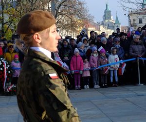 Święto Niepodległości w Lublinie. Setki mieszkańców świętowało na Placu Litewskim