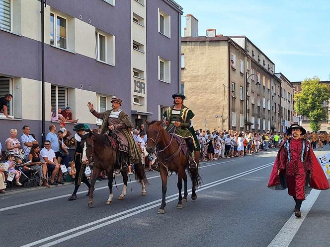 Gwarki 2024 w Tarnowskich Górach. Ulicami miasta przeszedł Pochód Gwarkowski