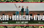 Koncert Łona x Konieczny x Krupa na HotSpot Beach Bar - Plaża Miejska