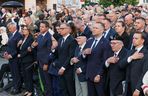 81. rocznica Powstania Warszawskiego. Uroczysta msza święta na pl. Krasińskich