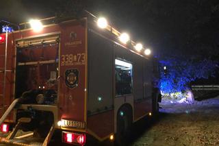 Potężny pożar w pow. lubelskim. Na miejscu działało 18 zastępów straży pożarnej