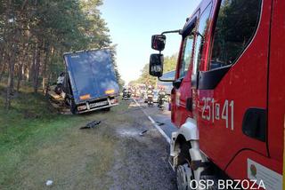 Tragiczny wypadek w podbydgoskim Stryszku. Nie żyje motocyklista! [ZDJĘCIA]