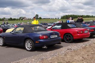 Mazda MX-5 - zlot 2014 fanów w Polsce na torze Jastrząb