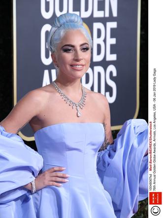 Lady Gaga na gali Złote Globy 2019