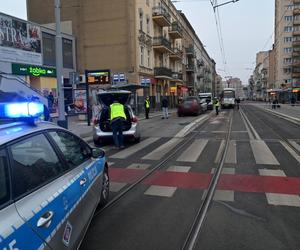 Wypadek w Szczecinie plac Rodła 