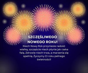 Życzenia noworoczne 2025 - obrazki jako nietypowe życzenia na Nowy Rok!