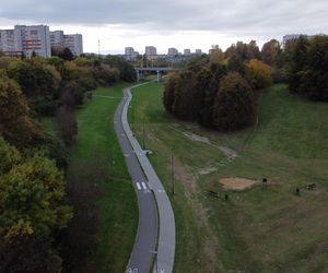 Park Rury w Lublinie w jesiennej odsłonie! Zobacz koniecznie jak teraz wygląda. Zdjęcia z ziemi i nieba