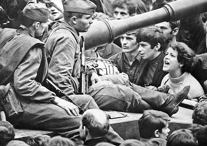 Dunaj zalewa Czechosłowację