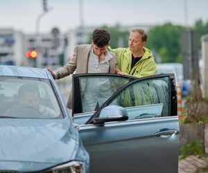 Na Wspólnej odc. 4061. Andrzej Zakościelny (Dariusz Niebudek), Tadeusz (Jakub Pruski)