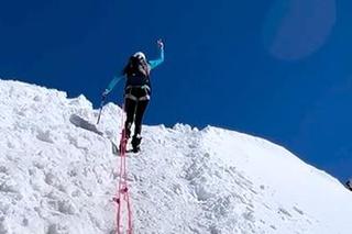 Dorota Gardias w górach 