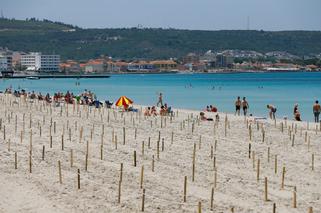 Plaża w Izmirze, Turcja