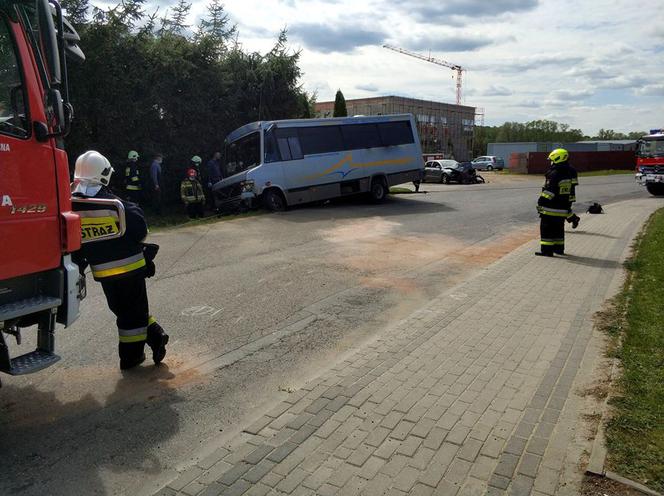Wypadek w Trzcianie