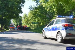 Śmiertelny wypadek na trasie Orzysz - Góra. Kierowca zginął na miejscu [ZDJĘCIA]