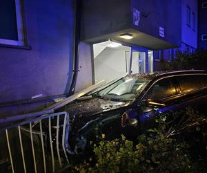 Pościg w centrum Gliwic. Pijany kierowca próbował uciec pieszo
