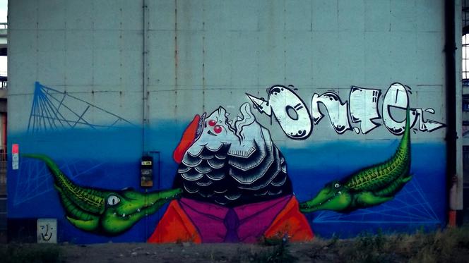 Trasa Zamkowa - graffiti