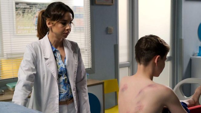 M jak miłość odc. 1887. Aneta (Ilona Janyst), Franek (Jarosław Śmigielski)