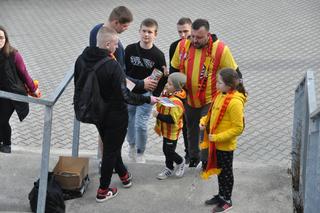 Korona Kielce - Jagiellonia Białystok. Zółto-czerwone derby w obiektywie