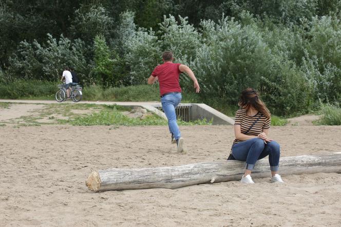 M jak miłość odc. 1397. Iza (Adriana Kalska), Marcin (Mikołaj Roznerski)