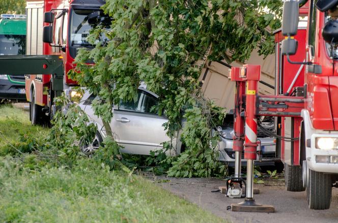 Tragiczny wypadek w Lubuskiem. Kobieta zginęła przygnieciona kontenerem wojsk USA