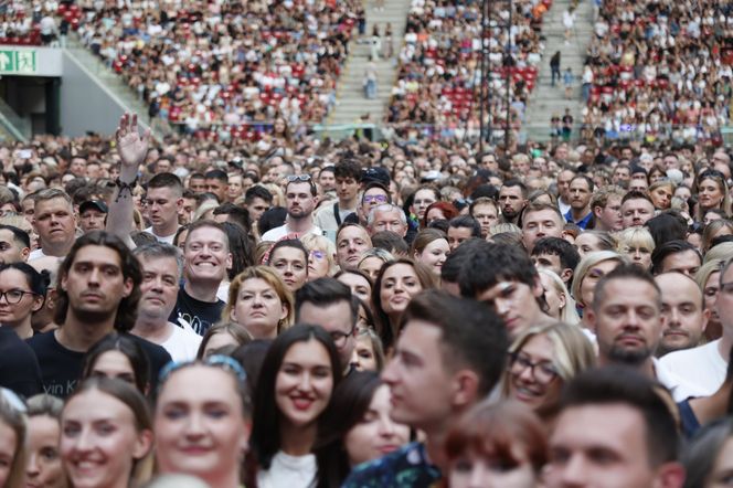Koncert Jennifer Lopez w Warszawie (25.07.2025) - część druga. Organizatorem koncertu jest Prestige MJM