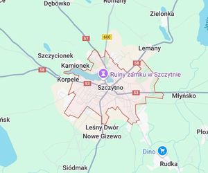 To najbiedniejsze gminy woj. warmińsko-mazurskiego. Tam dochody na mieszkańca są najniższe