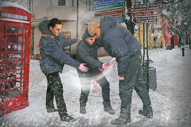 Trzeźwy ochroniarz Krauzego nie obezwładnił pijanego nożownika