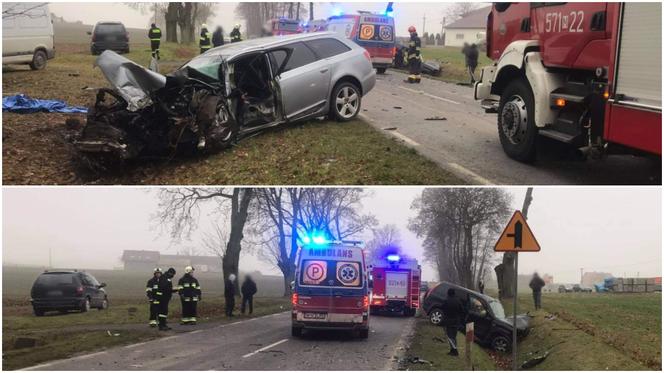 Radzikowo. Chciał sprawdzić, czy może wyprzedzać. Spowodował FATALNY wypadek! [ZDJĘCIA]