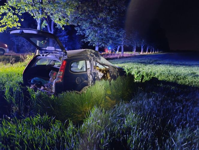 Tragedia na drodze w gminie Krzywiń. Nie żyje 54-latek 
