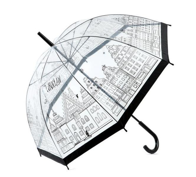 Parasol z motywem Wrocławia