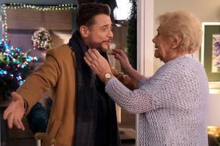 M jak miłość świąteczny odcinek specjalny. Wigilia Mostowiaków. Marek (Kacper Kuszewski), Barbara (Teresa Lipowska)