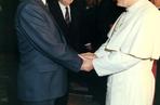 Jan Paweł II z prezydentami Polski