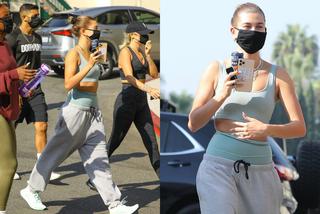 Hailey Bieber z koleżankami idzie na jogę [ZDJĘCIA]