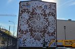 Nowy mural na ulicy Włókienniczej w Łodzi