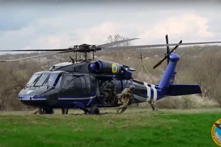 Ukraiński śmigłowiec Black Hawk
