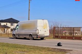 Dramatyczny wypadek w Janówku pod Tarczynem. Zginął motocyklista