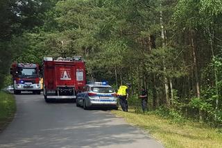 Koszmarny wypadek w Ciepielowie. Auto gruchnęło w drzewo. Cztery osoby ranne