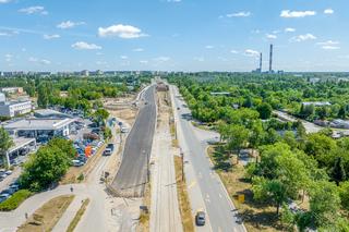 Nowy wiadukt na ul. Przybyszewskiego w Łodzi