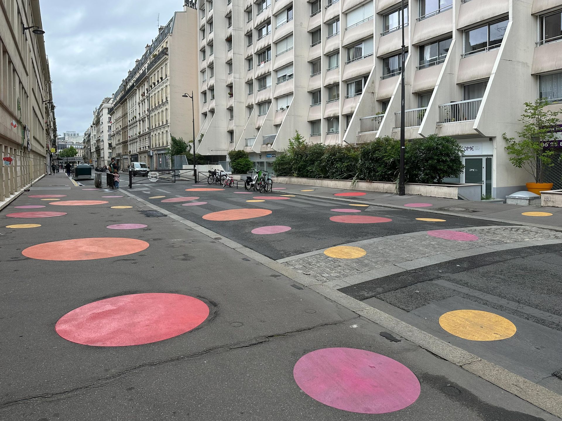 Szkolne ulice w Paryżu