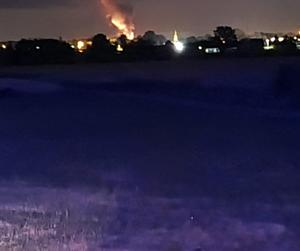 Wielkopolskie/ Gaszenie hałdy odpadów w Rawiczu może potrwać jeszcze kilkanaście godzin