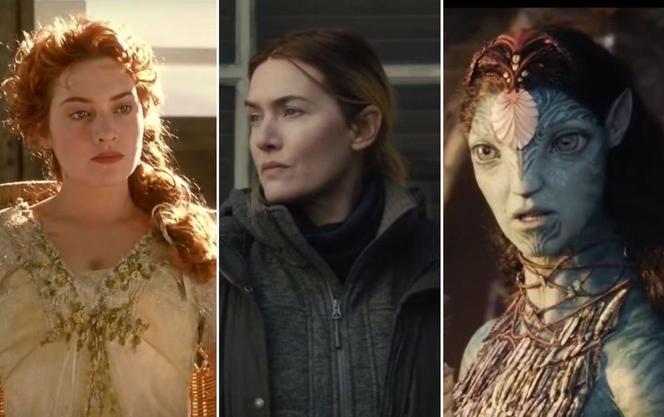 Kate Winslet – Titanic (1997), Mare z Easttown (2021), Avatar: Istota Wody (2022)